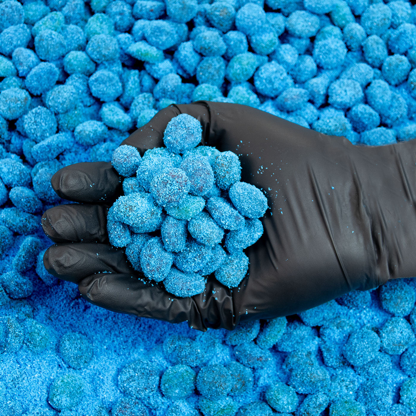 Sweet Viral Blue Razz Gusher Bombs 6oz - *NON SOUR* - Chewy Candy
