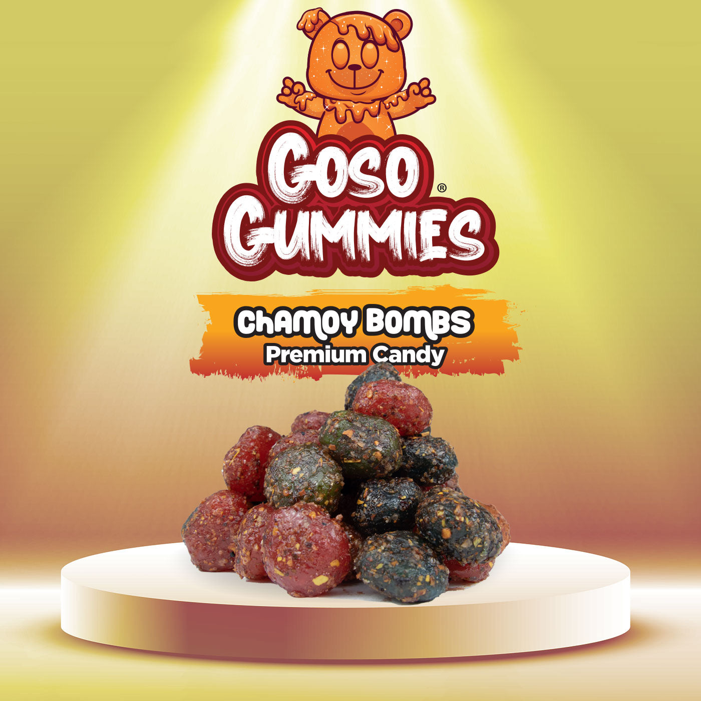 Goso Gummies Dynamite Duo Viral Spicy Gusher Bombs - 12 Ounce Duo Pack - Gushers Candy Spicy Flavors Chewy
