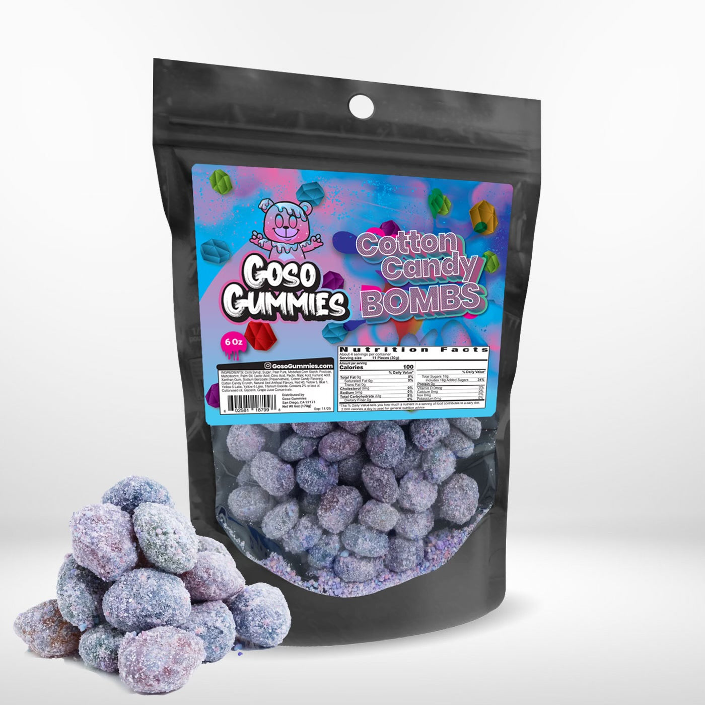 Goso Gummies - The Ultimate 5 Pack of Gusher Bombs