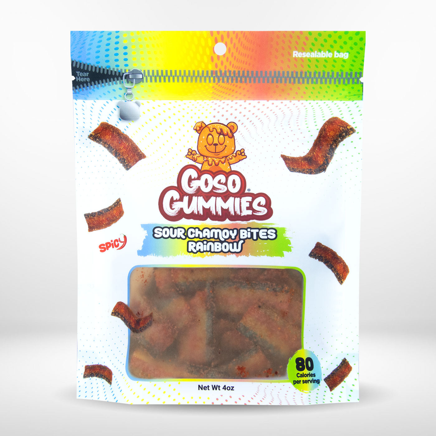 Viral Chamoy Mango Gusher Bombs + 2 FREE Sour Rainbow Chamoy Bites Bags