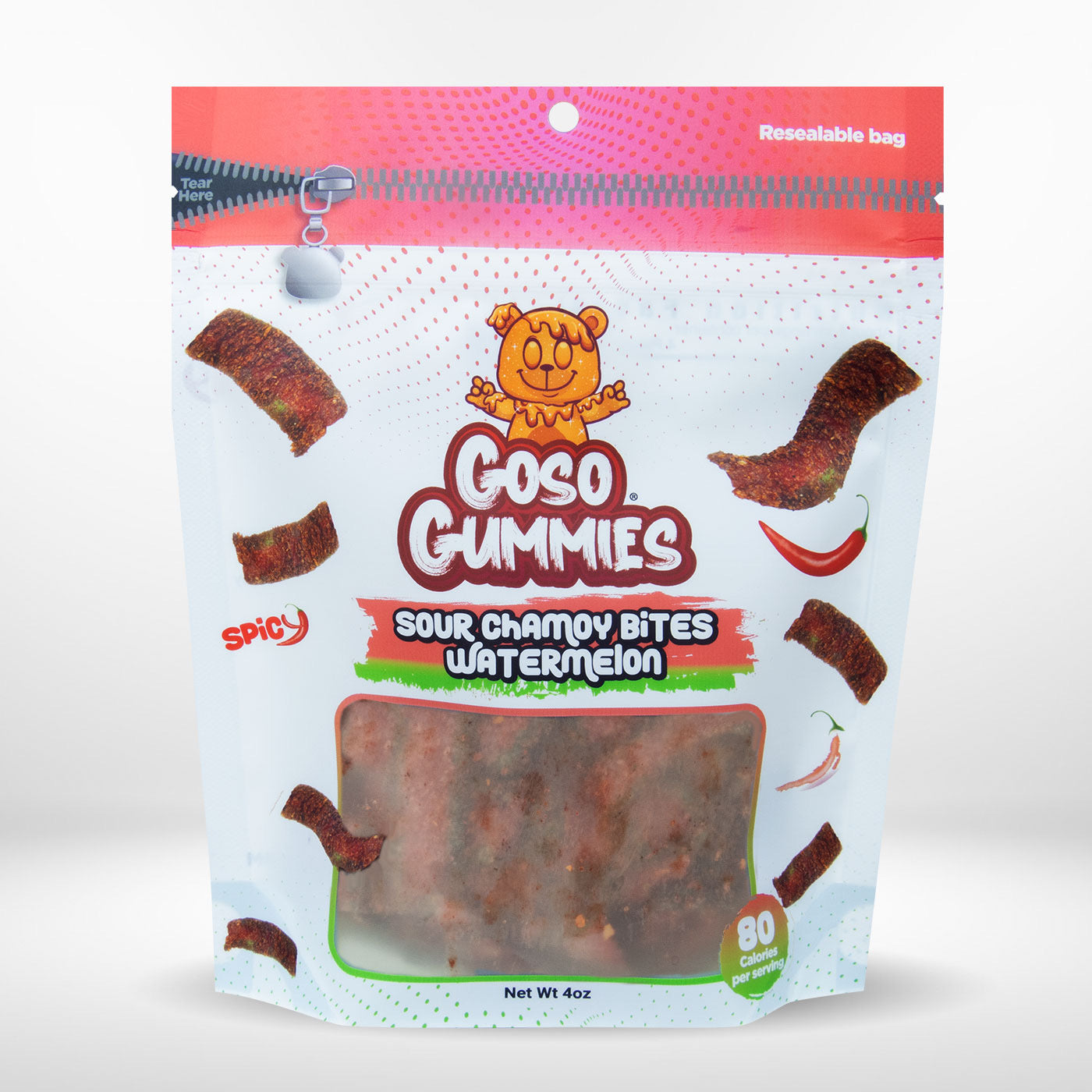 Viral Chamoy Watermelon Gusher Bombs + 2 FREE Sour Watermelon Chamoy Bites Bags - Viral Candy Deal – Free Gift