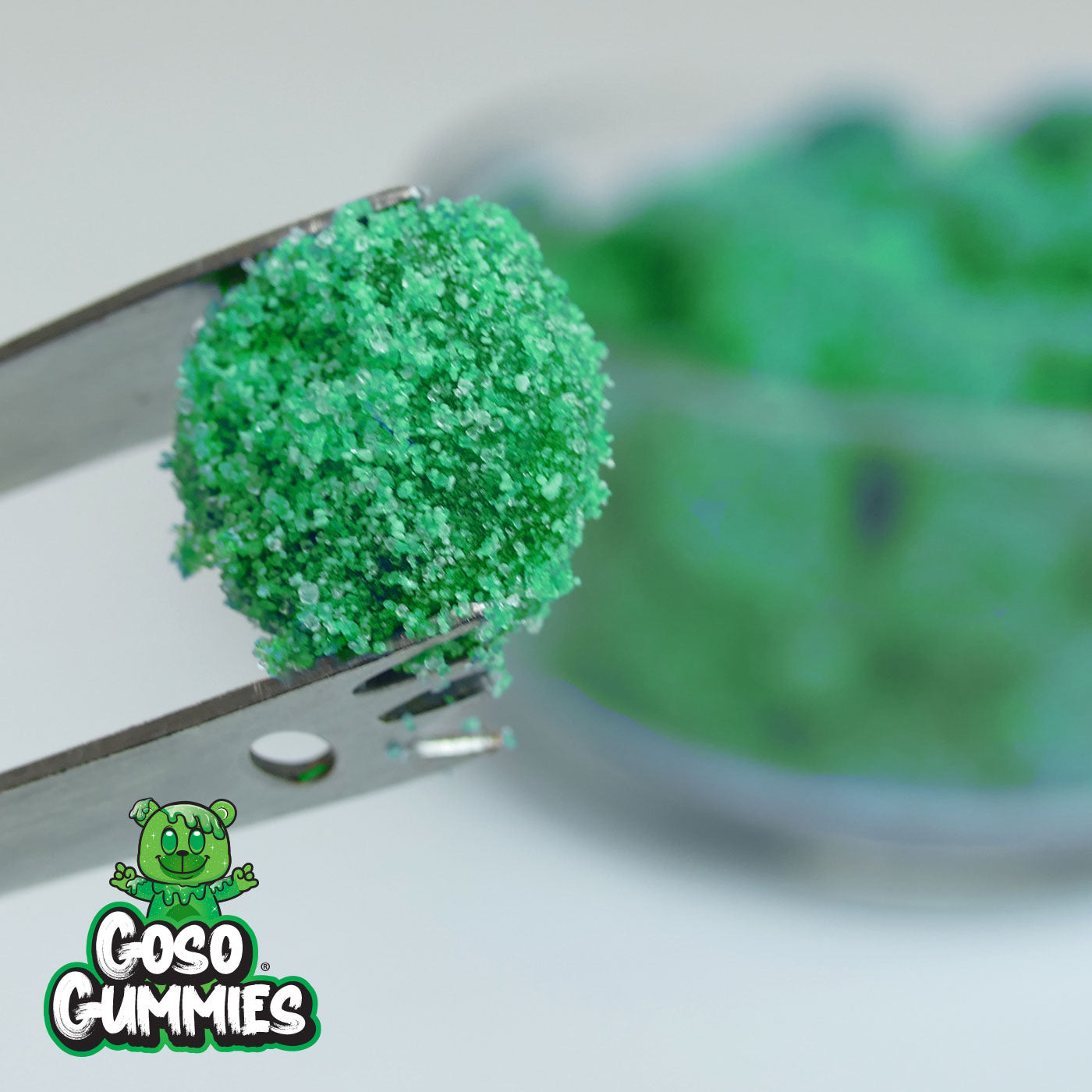 Goso Gummies Sour Green Apple Gusher Bombs – Viral Sour Candy, Chewy Gushers Candy Snack, Sour Treat