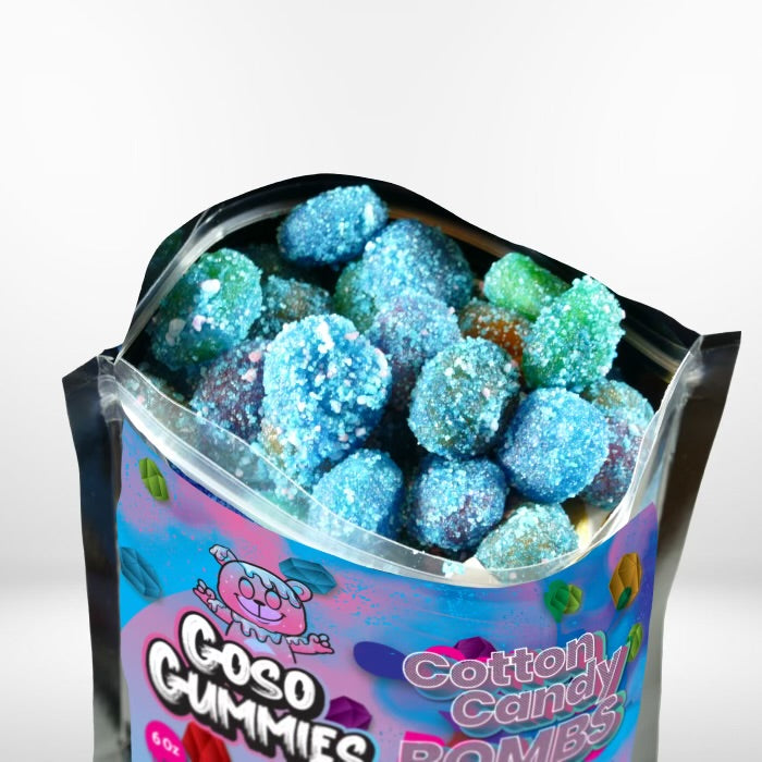 Cotton Candy Goso Bombs