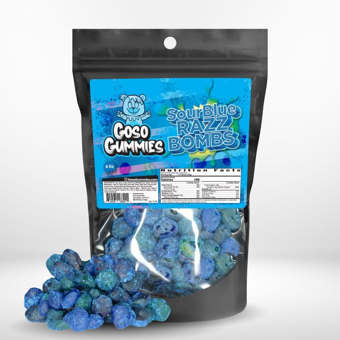 Sour Blue Razz Bombs