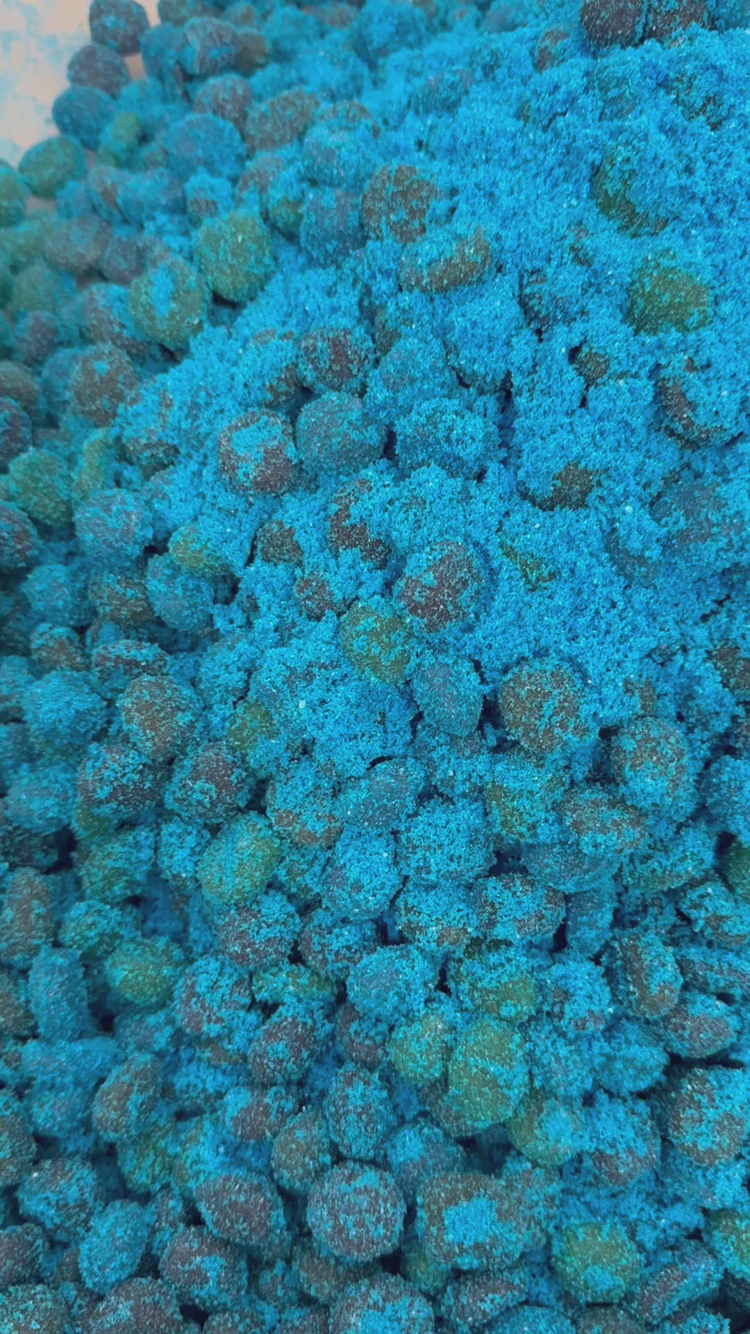 Sweet Viral Blue Razz Gusher Bombs 6oz - *NON SOUR* - Chewy Candy